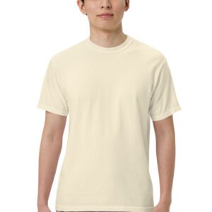 Custom Logo Heavyweight Tee – Ivory / S