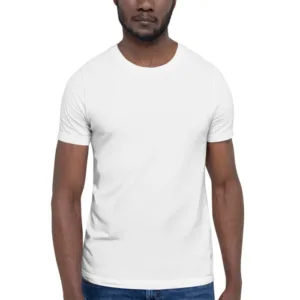 Custom Logo T-Shirt – White / S