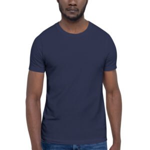 Custom Logo T-Shirt – Navy / S