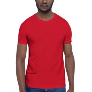 Custom Logo T-Shirt – Red / S
