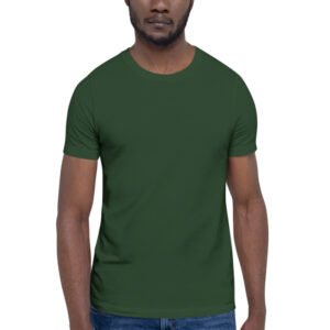 Custom Logo T-Shirt – Forest / S