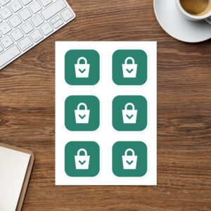 Kiss-Cut Logo Sticker Sheets
