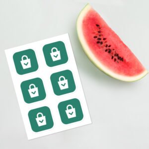 Kiss-Cut Logo Sticker Sheets