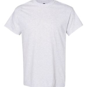 Gildan 5000 Heavy Cotton Tee, Blank – Ash