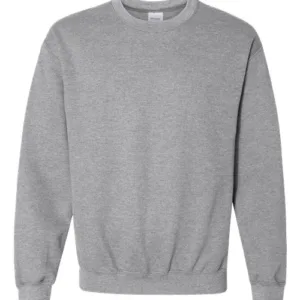 Gildan 18000 Heavy Blend Crewneck Sweatshirt, Blank – Sport Grey