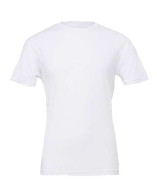 Bella+Canvas 3001 Jersey Tee, Blank – White Bella+Canvas 3001 Jersey Tee, Blank – White