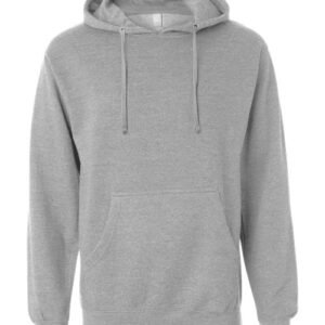 Independent Trading Co. SS4500 Midweight Hoodie, Blank – Grey Heather