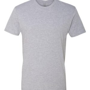 Next Level 3600 Cotton Tee, Blank – Heather Grey