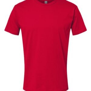 Next Level 3600 Cotton Tee, Blank – Red