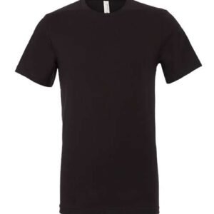 Bella+Canvas 3001 Jersey Tee, Blank – Vintage Black