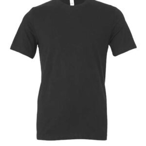 Bella+Canvas 3001 Jersey Tee, Blank – Dark Grey