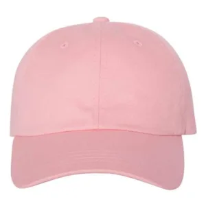 YP Classics 6245CM Dad Hat, Blank – Pink