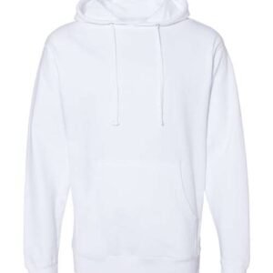 Independent Trading Co. SS4500 Midweight Hoodie, Blank – White