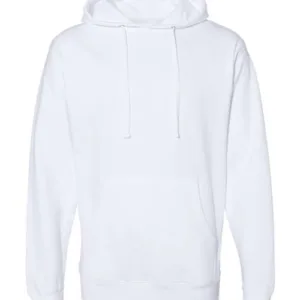 Independent Trading Co. SS4500 Midweight Hoodie, Blank – White