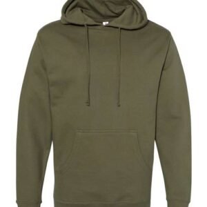Independent Trading Co. SS4500 Midweight Hoodie, Blank – Army
